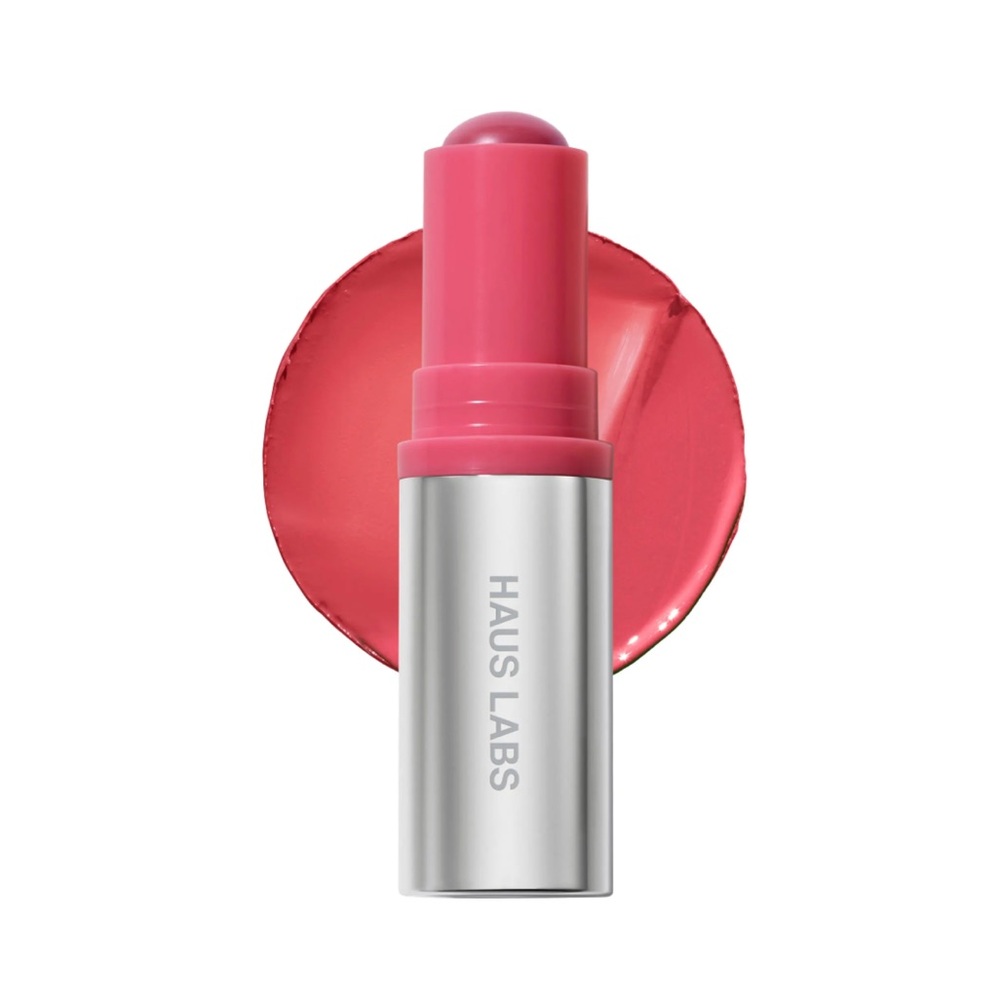 Haus Labs Color Fuse Longwear Hydrating Glassy Lip + Cheek Blush Balm Stick